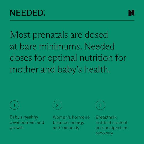 Needed. Multivitamin for Prenatal | Prenatal Multi Essentials Capsule- Pregnancy, Breastfeeding