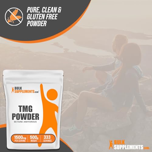 BULKSUPPLEMENTS.COM Betaine Anhydrous Powder - Trimethylglyine, TMG Supplements