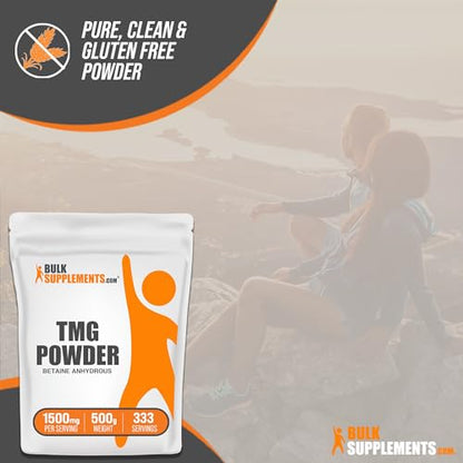 BULKSUPPLEMENTS.COM Betaine Anhydrous Powder - Trimethylglyine, TMG Supplements