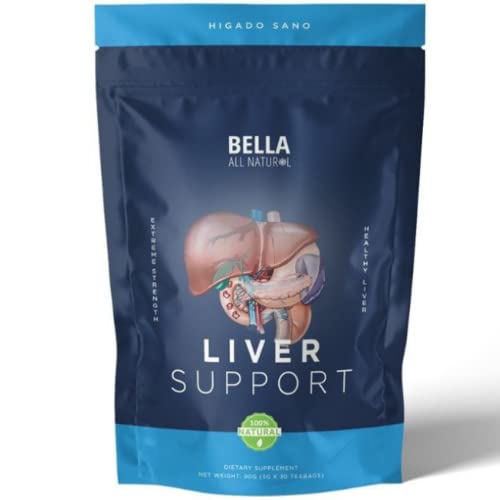 Bella All Natural Liver Detox Drink - Liver Cleanse Detox & Repair Tea with Blessed Thistle 