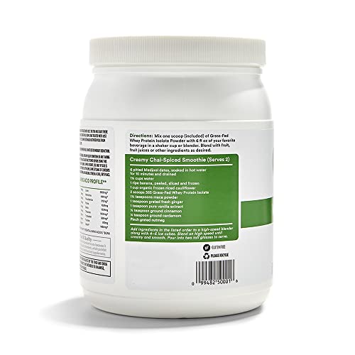 365 by Whole Foods Market, Unflavored Whey Protein Isolate, 15.1 Ounce