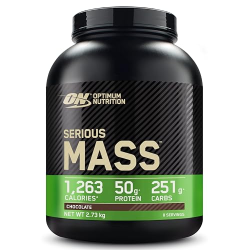 Optimum Nutrition Serious Mass Protein Powder High Calorie Mass Gainer with Vitamins