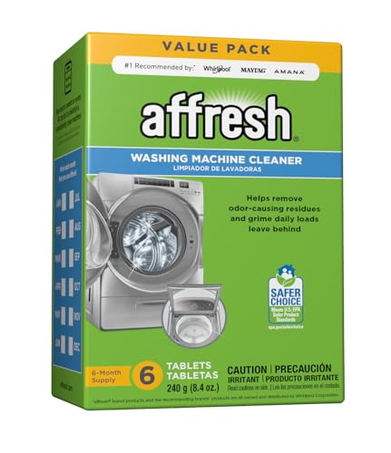 Affresh Washing Machine Cleaner, Cleans Front Load and Top Load Washers