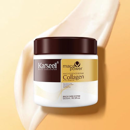 Karseell Collagen Hair Treatment Deep Repair Conditioning Argan Oil Collagen Hair Mask