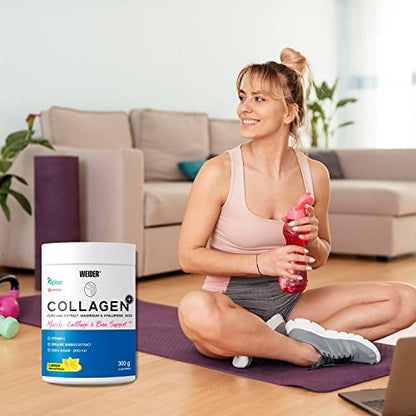 Weider Collagen Plus. Powder Preparation with Collagen peptides (Peptan), hyaluronic Acid