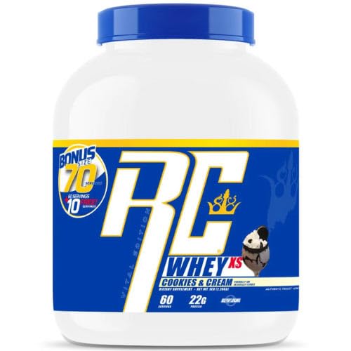 Ronnie Coleman Signature Series Whey XS Protein Powder, Pre Workout Shake Mix 