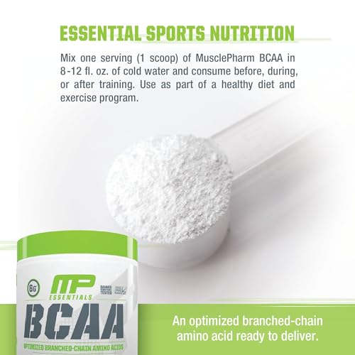 MusclePharm Essentials BCAA, Fruit Punch - 30 Servings