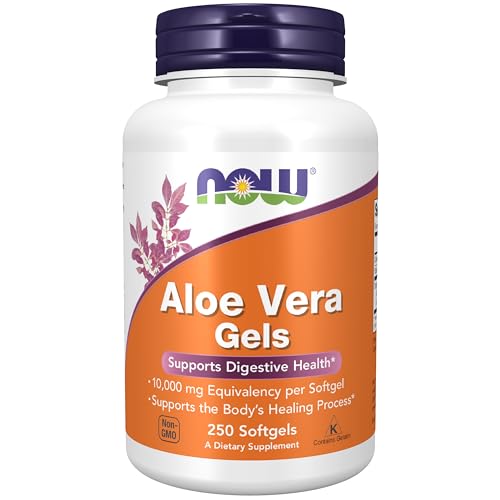 NOW Supplements, Aloe Vera (Aloe barbadensis) 10,000 mg, Supports Digestive Health