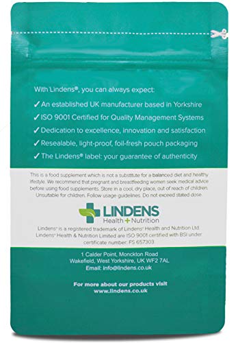 Lindens Collagen (Marine) 400mg Capsules 360 Pack - UK Manufacturer, Letterbox Friendly