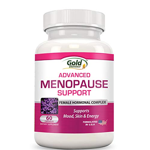 Advanced Menopause Support - Natural Female Hormonal Complex for Hot Flashes, Mood Swings