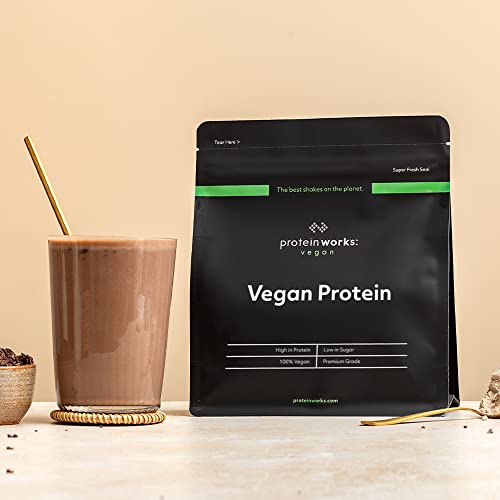 Protein Works - Vegan Protein Powder | Plant Based Protein Shake | Vegan Blend | Gluten Free | 66 Servings