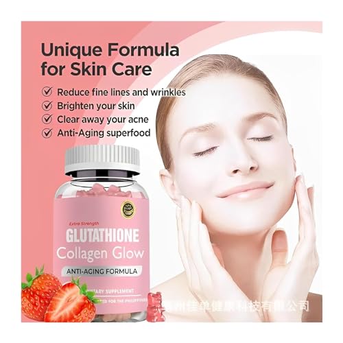 Glutathione Skin Care, Gummies Collagen,Glutathione Collagen Gummies, for Skin Care