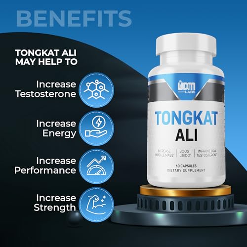 UDMLABS TonAli Capsules | 200:1 Extract | 60 Capsules