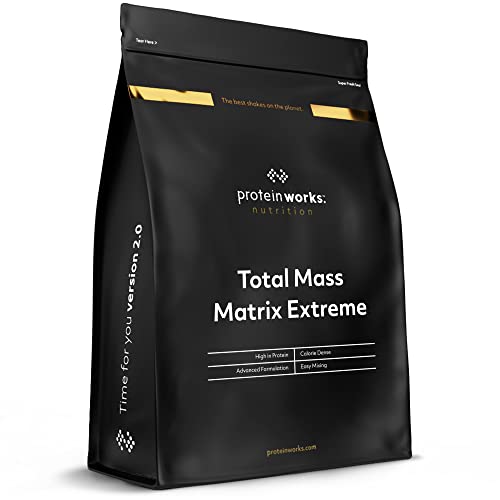 Protein Works - Total Mass Matrix Extreme Mass Gainer | High Calorie Protein Powder