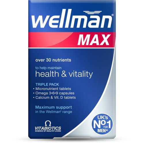 Vitabiotics Wellman Max - 84 Tablets/Capsules