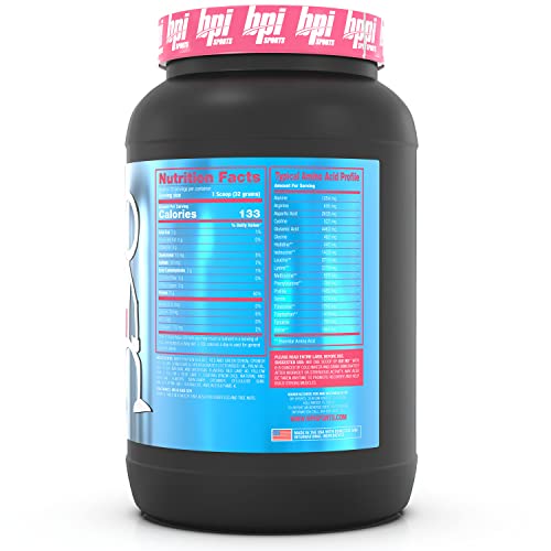 BPI Sports ISO HD – 100% Whey Protein Isolate Powder – Muscle Growth, Recovery