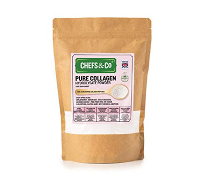 CHEFS&CO Premium Bovine Collagen peptides Powder | Hydrolysed Bovine Collagen Peptides