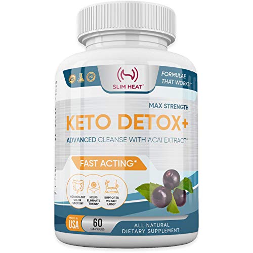 Advanced Keto Colon Cleanser & Detox for Weight Loss - Aids Healthy Colon Function 