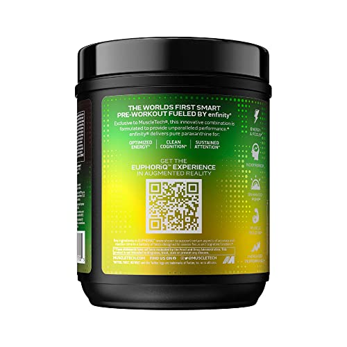 MuscleTech Pre Workout Powder EuphoriQ PreWorkout Smart Pre Workout Powder