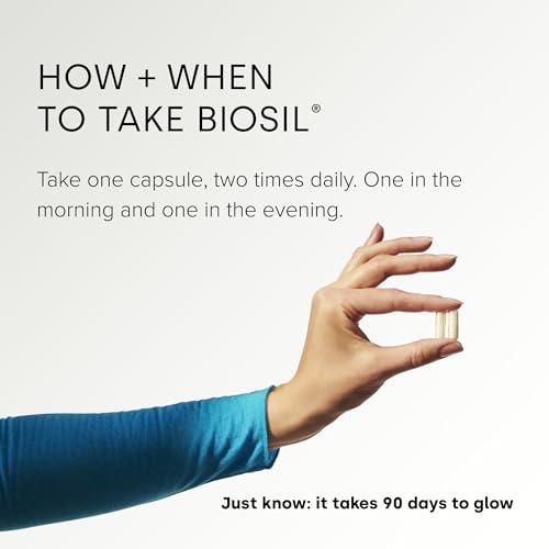 Biosil Collagen Generator - 120 Capsules - with Patented ch-OSA Complex - Generates & Protects Your Own Collagen