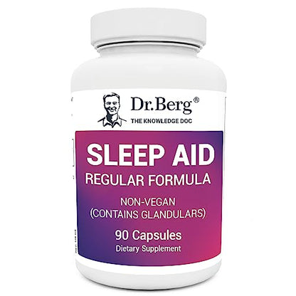 Dr. Berg Sleep Aid Regular Formula – Natural Support for Deep Sleeping Cycles