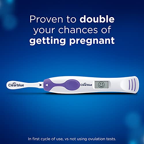 Clearblue Connected Ovulation Test System featuring Bluetooth connectivity and Advanced