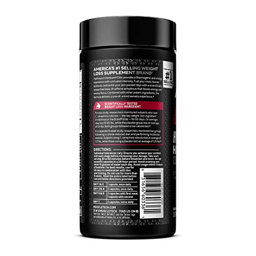 Hydroxycut Weight Loss Pills for Women & Men Hardcore Elite | Weight Loss Supplement