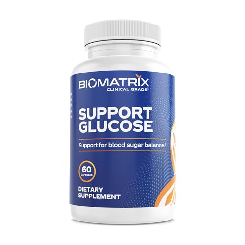 BioMatrix Blood Sugar Support Supplement w/Cinnamon, Gymnema, Lipoic Acid, Vanadyl 