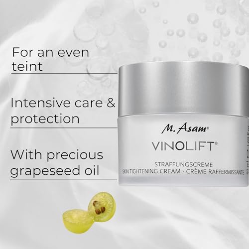 M. Asam VINOLIFT Skin Tightening Cream (50 ml) - Rich anti-aging firming face cream