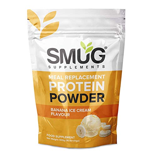 SMUG Supplements Low Calorie Protein Powder - Banana, Chocolate, Strawberry or Vanilla 