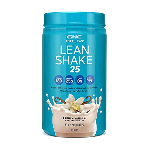 GNC Total Lean | Lean Shake 25 Protein Powder | High-Protein Meal Replacement Shake