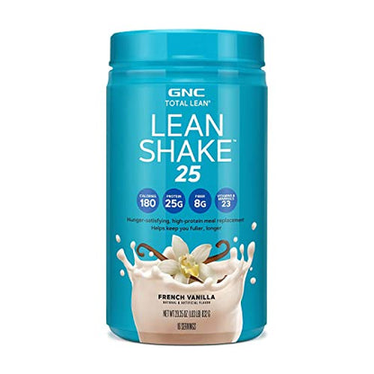 GNC Total Lean | Lean Shake 25 Protein Powder | High-Protein Meal Replacement Shake