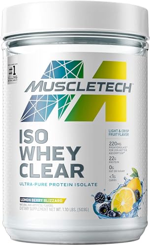 Whey Protein Powder MuscleTech Clear Whey Protein Isolate Whey Isolate