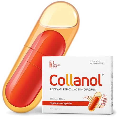 Collanol - Innovation in The Care of Healthy Joints - Liquid Formula in a Double Capsule 3D Collagen