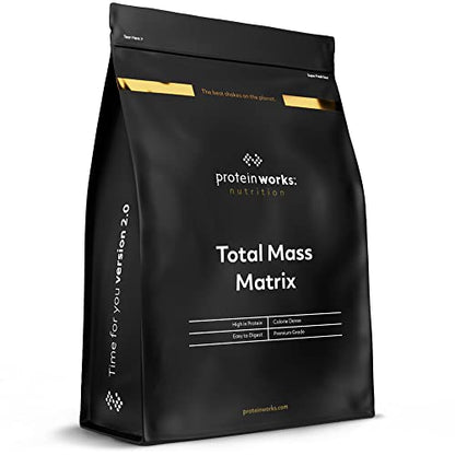 Protein Works - Total Mass Matrix Mass Gainer | High Calorie Protein Powder