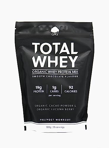 Total Whey | Organic Whey Protein Powder | Whey from Grass-fed Cows | 500g Powder 