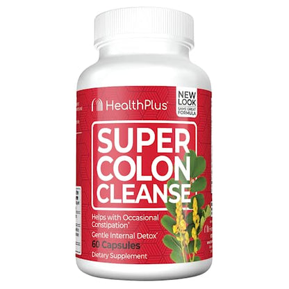 Health Plus Super Colon Cleanse Digestive Support | Constipation Relief to Reduce Bloating