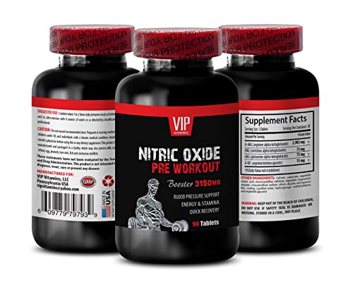 Nitric Oxide powder with L-arginine and L-glutamine - Nitric Oxide Pre-Workout Booster