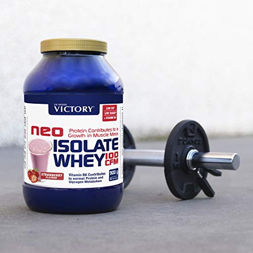 Joe Weider Victory Neo Iso Whey 100CFM 900gr Strawberry; 100% Whey Protein Isolate