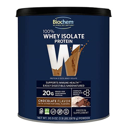 Biochem, Whey Protein Powder, 20g of Protein to Support Muscles and Intense Workouts