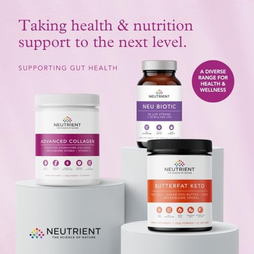 Neutrient™ Advanced Collagen Powder Supplement, Hydrolyzed Collagen Peptides