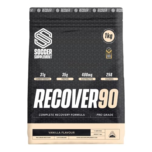 Soccer Supplement - Recover90® Complete Recovery Shake - 31grams of Protein Isolate