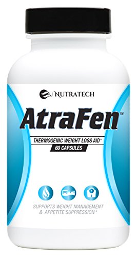 Atrafen Nutratech Powerful Fat Burner and Appetite Suppressant Diet Pill System