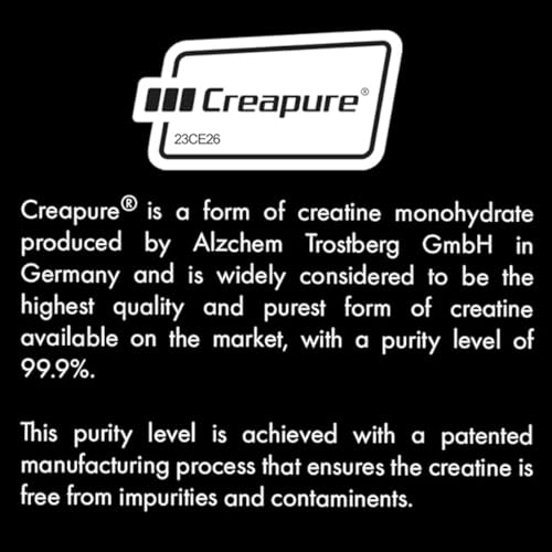 Clean Creatine - 100% Creapure® Creatine Monohydrate Powder for Muscle Growth