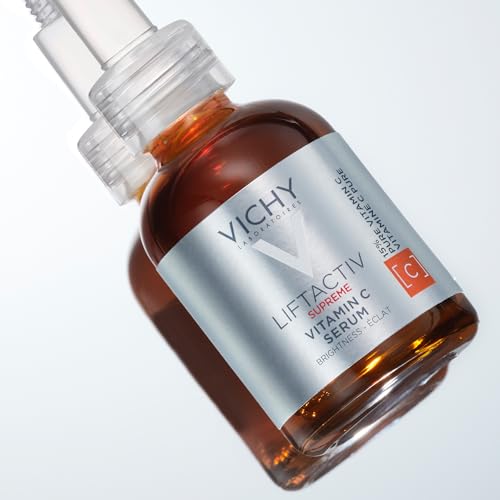 Vichy LiftActiv Vitamin C Serum, Brightening and Anti Aging Serum for Face with 15% Pure