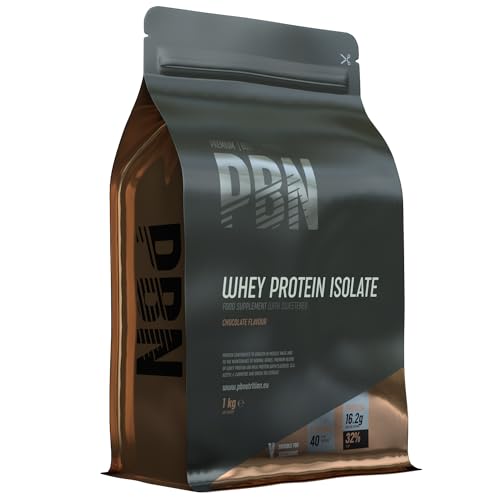 PBN - Premium Body Nutrition - Whey-ISOLATE Protein Powder, 1kg, Chocolate - 33 Servings