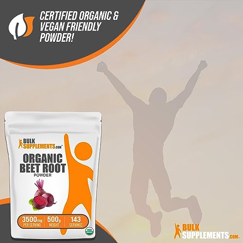 BULKSUPPLEMENTS.COM Organic Beet Root Powder - Beet Powder Organic, Beetroot