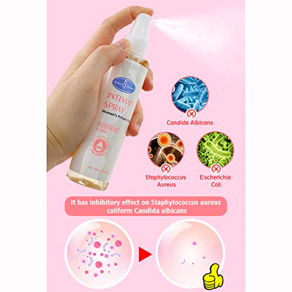 AICHUN BEAUTY Intimate Spray Deodorant Armpits Feet Tightening Vagina PH Balanced Private