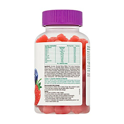 Chewy Vites Kids Multivitamin Advance 60 Gummy Vitamins | 11 Essential Nutrients