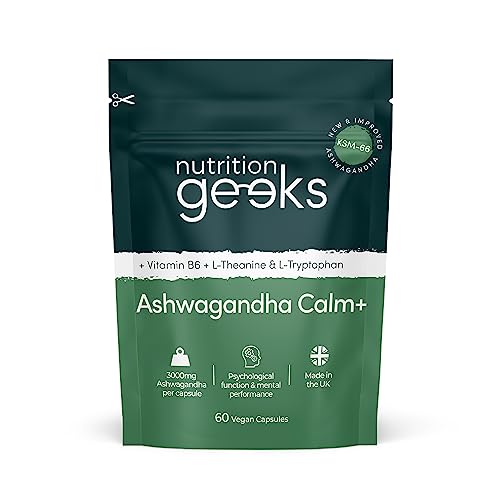 Ashwagandha KSM 66 Complex - 3000mg Enhanced with Amino Acids & Vitamin B6 